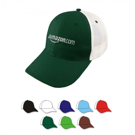 6 Panel Medium Profile Structured Mesh Cap